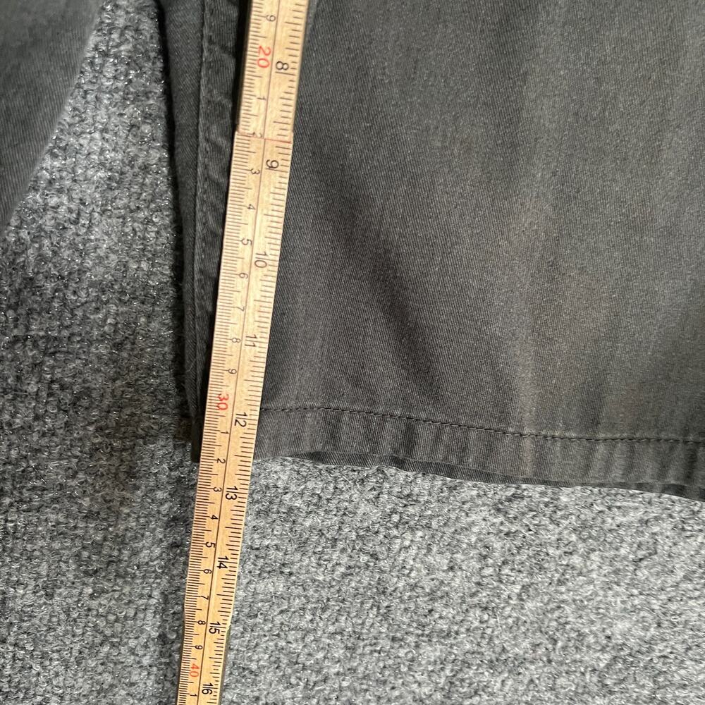 DC Shorts Mens 29 Gray Chino Flat Front Casual Pockets Grunge Flaw - Picture 5 of 9